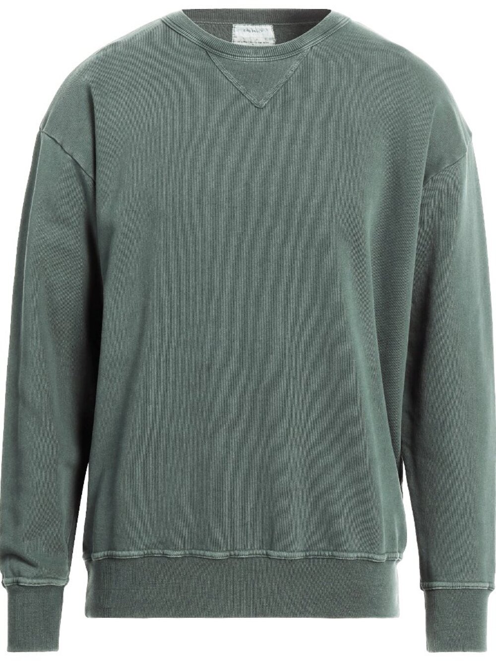 NWT -PETROL LOOPBACK FRENCH TERRY SWEATSHIRT by CROSSLEY Italy